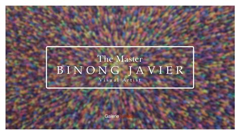 The Masters: Binong Javier .